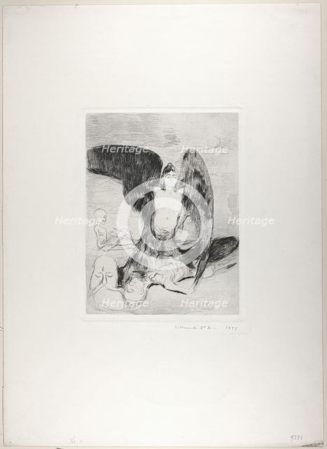 Harpy, 1894. Creator: Edvard Munch.