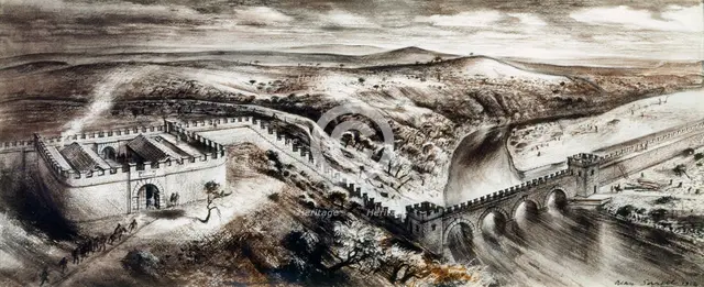 Harrow's Scar, Cumbria, c2nd century, (c1960s). Artist: Alan Ernest Sorrell.
