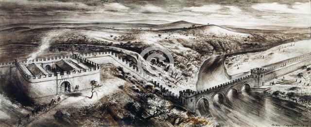 Harrow's Scar, Cumbria, c2nd century, (c1960s). Artist: Alan Ernest Sorrell.