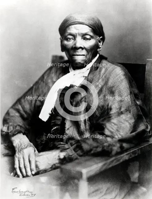 Harriet Tubman, American anti-slavery activist, c1900. Artist: Unknown