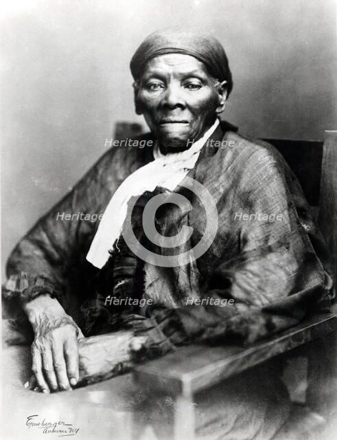 Harriet Tubman, American anti-slavery activist, c1900. Artist: Unknown