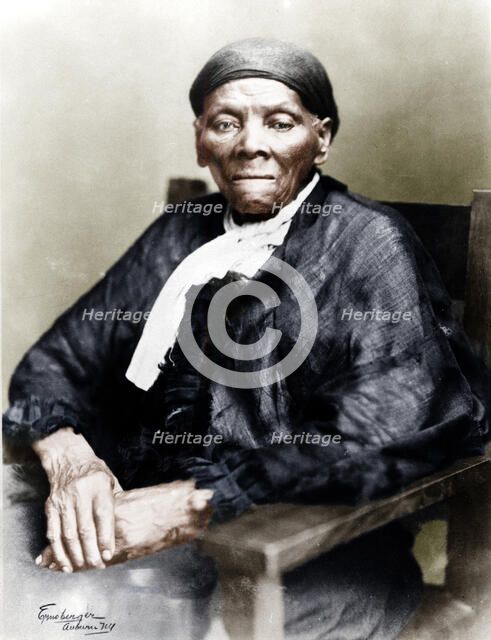 Harriet Tubman, American anti-slavery activist, c1900. Artist: Unknown.