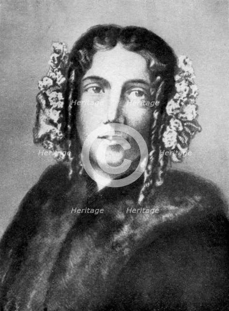 Harriet Beecher Stowe (1811-1896), American abolitionist and novelist, 1926. Creator: Unknown.
