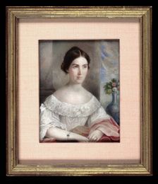 Harriet Hampton, ca. 1835. Creator: Charles Fraser