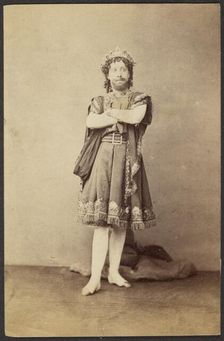 Harriet Pelham as Jupiter in Ixion 1863. Creator: Southwell Brothers