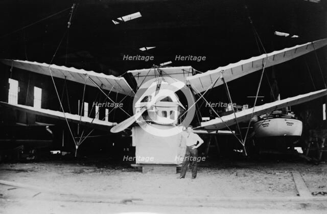Harriman Hydroaeroplane, between c1910 and c1915. Creator: Bain News Service.