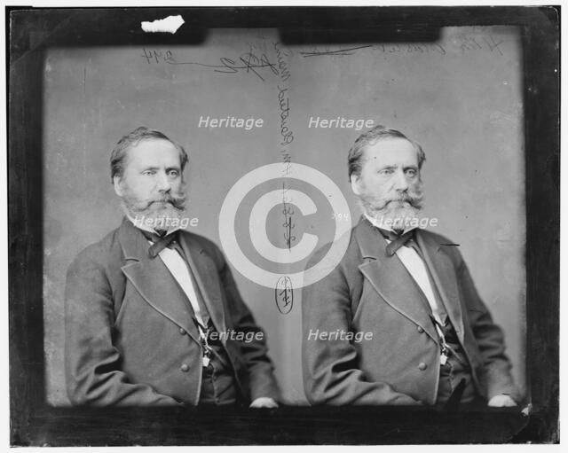 Harris Merrill Plaisted of Maine. 1865-1880. Creator: Unknown.