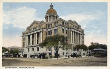 Harris County Court House, Houston, Texas, USA, 1918