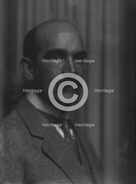Harris, Victor, portrait photograph, 1913. Creator: Arnold Genthe.
