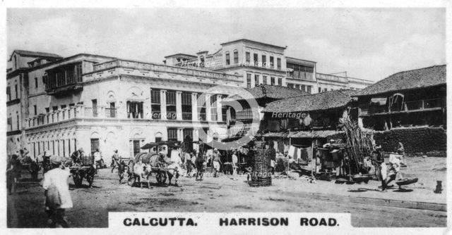 Harrison Road, Calcutta, India, c1925. Artist: Unknown
