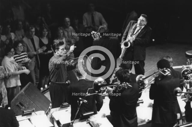 Harry Connick Jnr and Orchestra, Royal Albert Hall, London, 1993. Creator: Brian Foskett.