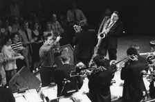 Harry Connick Jnr and Orchestra, Royal Albert Hall, London, 1993. Creator: Brian Foskett
