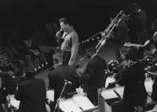 Harry Connick Jnr, Royal Albert Hall, London, 1993. Creator: Brian Foskett