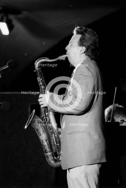 Harry Allen, JATP session, North Sea Jazz Festival, The Hague, Netherlands, 2002. Creator: Brian Foskett.