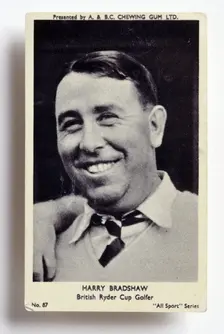Harry Bradshaw, British Ryder Cup golfer, c1950s. Creator: Unknown