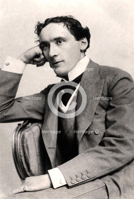 Harry Brodribb Irving (1870-1913), English actor, early 20th century.Artist: Langfier Photo