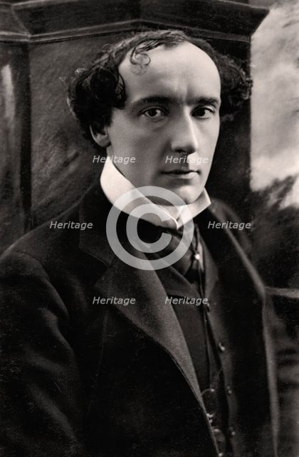 Harry Brodribb Irving (1870-1919), English actor, early 20th century.Artist: Vandyk