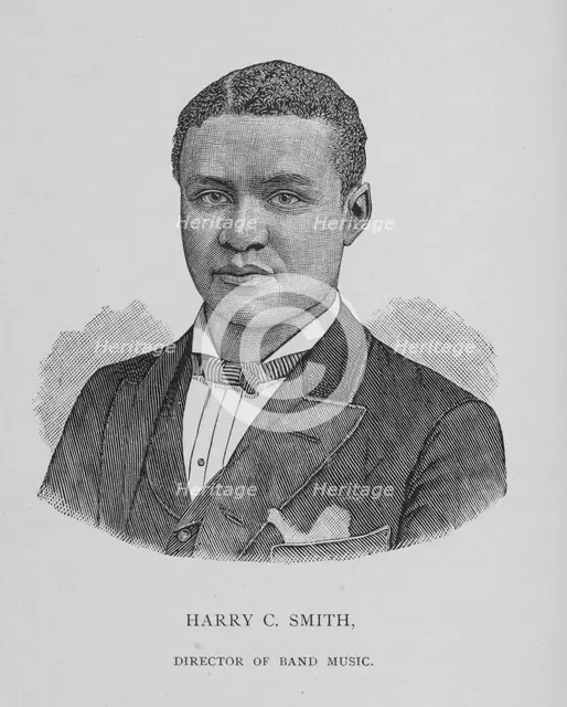 Harry C. Smith, Director of Band Music, 1888. Creator: Unknown.