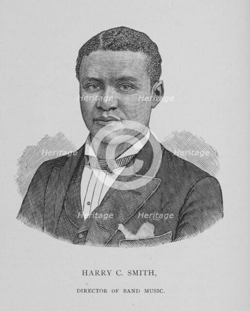 Harry C. Smith, Director of Band Music, 1888. Creator: Unknown.