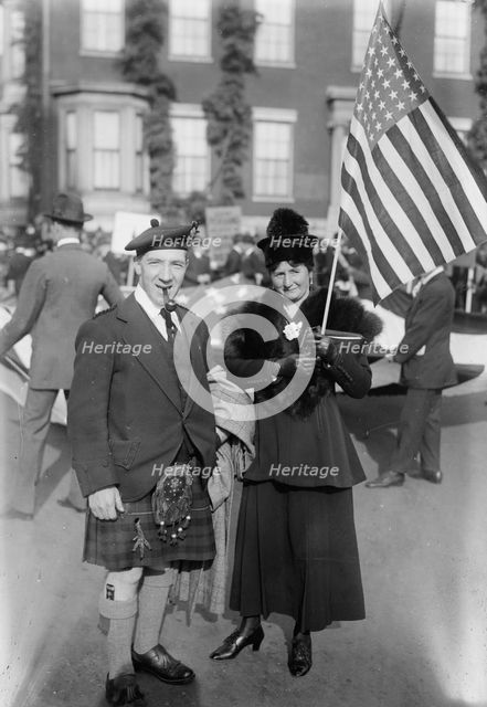 Harry Lauder & wife, between c1915 and c1920. Creator: Bain News Service.