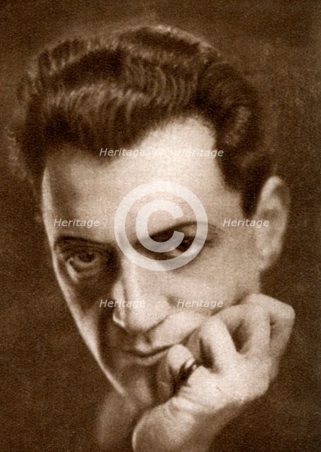 Harry Lachman, American artist, designer and film director, 1933. Artist: Unknown