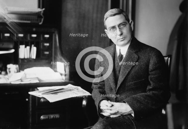 Harry Newton Hempstead, President of New York Giants (1912-1918) (baseball), 1913. Creator: Bain News Service.