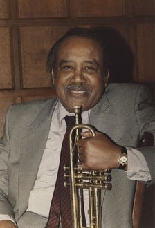 Harry "Sweets" Edison, Cambridge, 1989. Creator: Brian Foskett