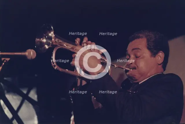 Harry "Sweets" Edison, Edinburgh Jazz Festival, 1987. Creator: Brian Foskett.