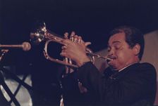 Harry "Sweets" Edison, Edinburgh Jazz Festival, 1987. Creator: Brian Foskett