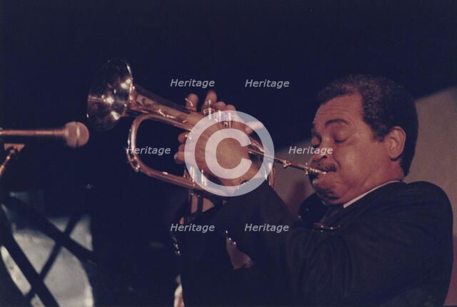 Harry "Sweets" Edison, Edinburgh Jazz Festival, 1987. Creator: Brian Foskett.