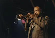 Harry "Sweets" Edison, North Sea Jazz Festival, Netherlands, 1991. Creator: Brian Foskett