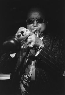 Harry "Sweets" Edison, Pizza Express, London, 1996. Creator: Brian Foskett