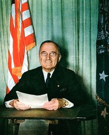 Harry S Truman, 33rd President of the USA, 1945-1953