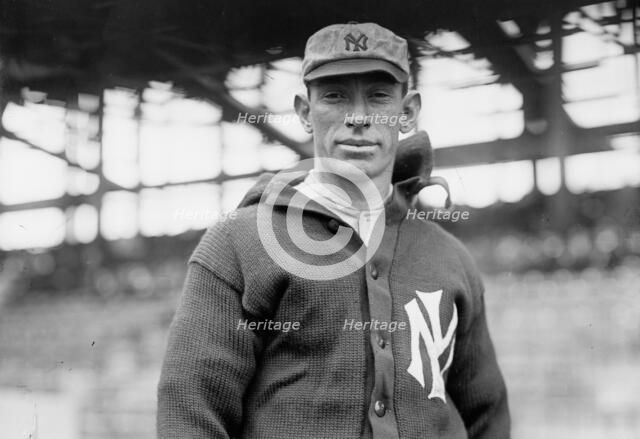 Harry Wolter, New York AL (baseball), 1911. Creator: Bain News Service.