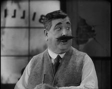 Harry Tate Performing a Sketch, 1930s. Creator: British Pathe Ltd