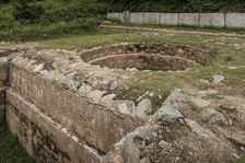 Harwan, ancient Buddhist settlement, Srinagar, Kashmir, India, 2023. Creator: Peter Thompson