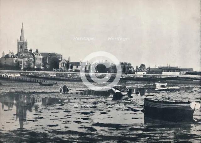 'Harwich - The Beach at Low Tide', 1895. Artist: Unknown.