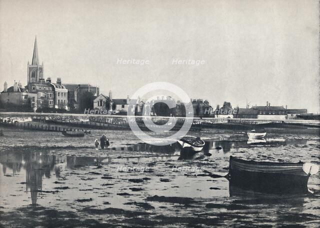 'Harwich - The Beach at Low Tide', 1895. Artist: Unknown.