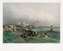 Harwich, Essex, 19th century.Artist: E Finden