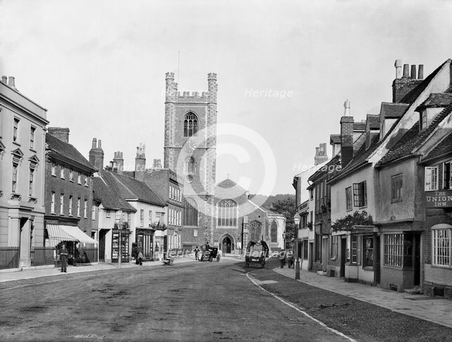 Hart Street, Henley-on-Thames, Oxfordshire, 1890. Artist: Henry Taunt.