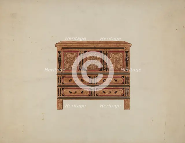 Hartford Chest, c. 1936. Creator: Martin Partyka.