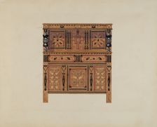 Hartford Cupboard, c. 1936. Creator: Martin Partyka
