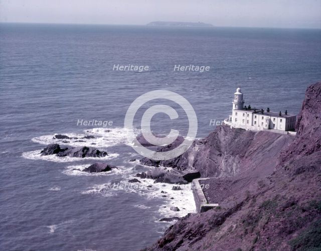 Hartland Point Lighthouse, Devon, c1955.  Creator: Arthur Charles Kirby Ware.