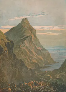 Hartland Point. Near Clovelly, North Devon 1864. Creator: Unknown