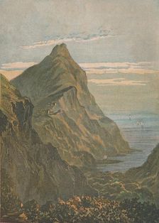Hartland Point. Near Clovelly, North Devon 1864. Creator: Unknown
