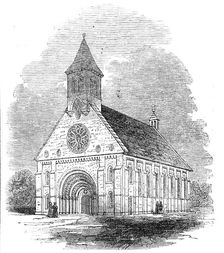 Hartshill Church, 1845. Creator: Unknown