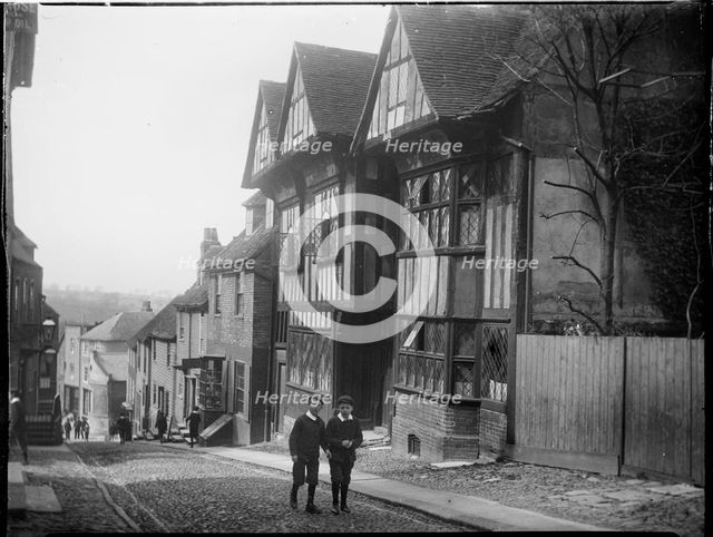 Hartshorn House, Mermaid Street, Rye, Rother, East Sussex, 1905. Creator: Katherine Jean Macfee.