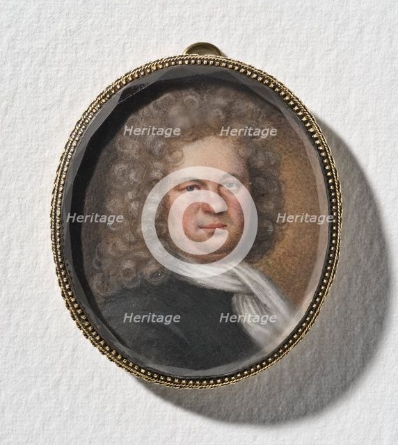 Hartwick Losck (b. 1655), 1711. Creator: Elias Brenner.