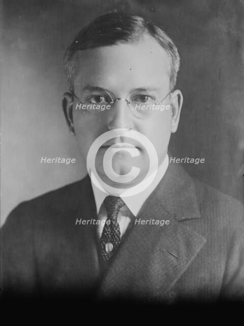 Harvey D. Gibson, 1917. Creator: Bain News Service.