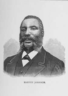 Harvey Johnson, 1887. Creator: Unknown